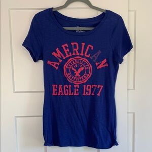 {American Eagle Outfitters} logo tee